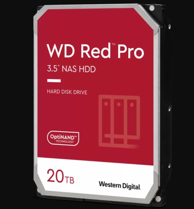 自带64GB “SSD” 西数20TB红盘Pro来了：价格直奔6000元